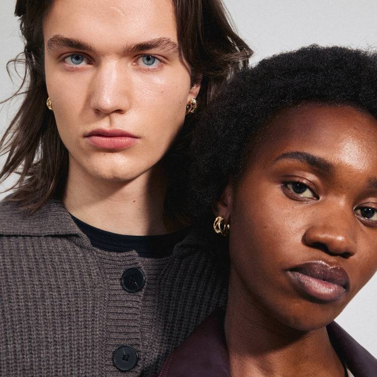 Pilgrim FOTINI Recycelte Creolen Vergoldet