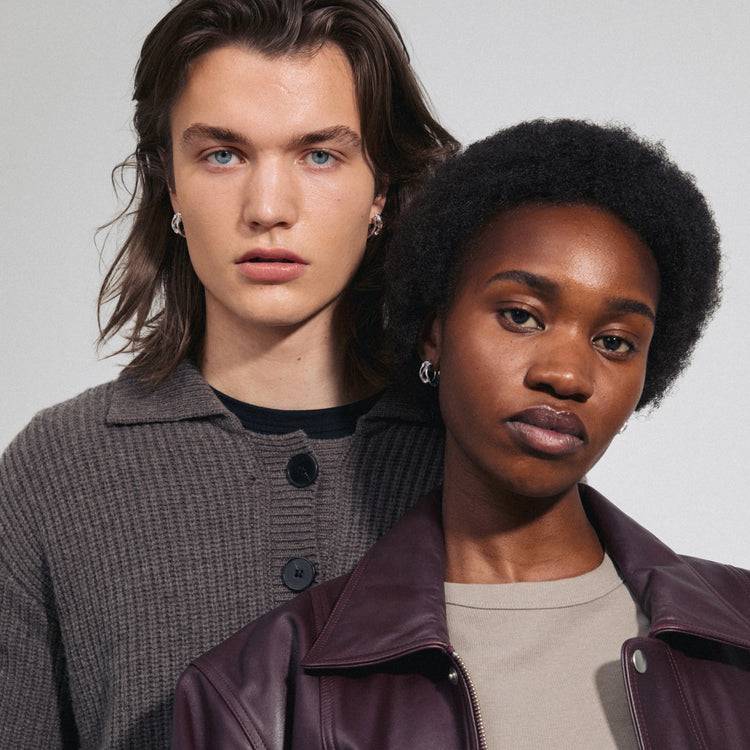 Pilgrim FOTINI Recycelte Creolen Versilbert