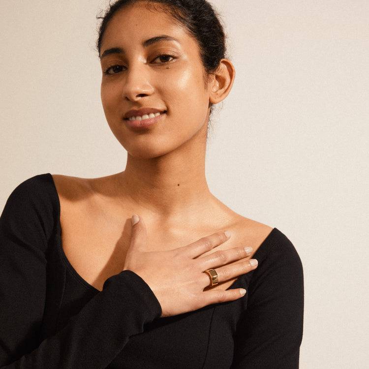 Pilgrim FRIENDS Ring, Vergoldet