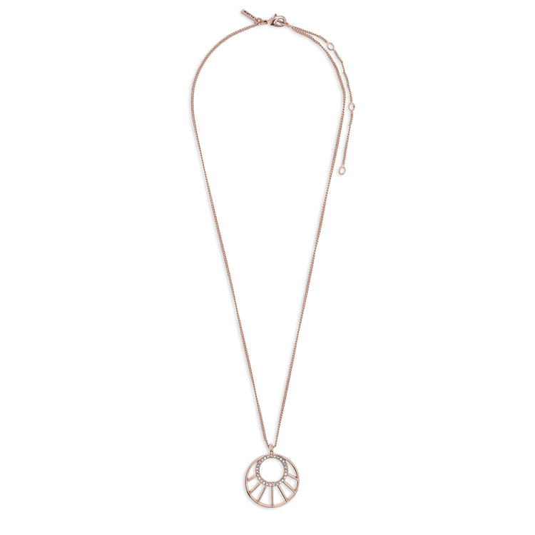 Pilgrim Halskette : Cassie : Rosévergoldet : Kristall