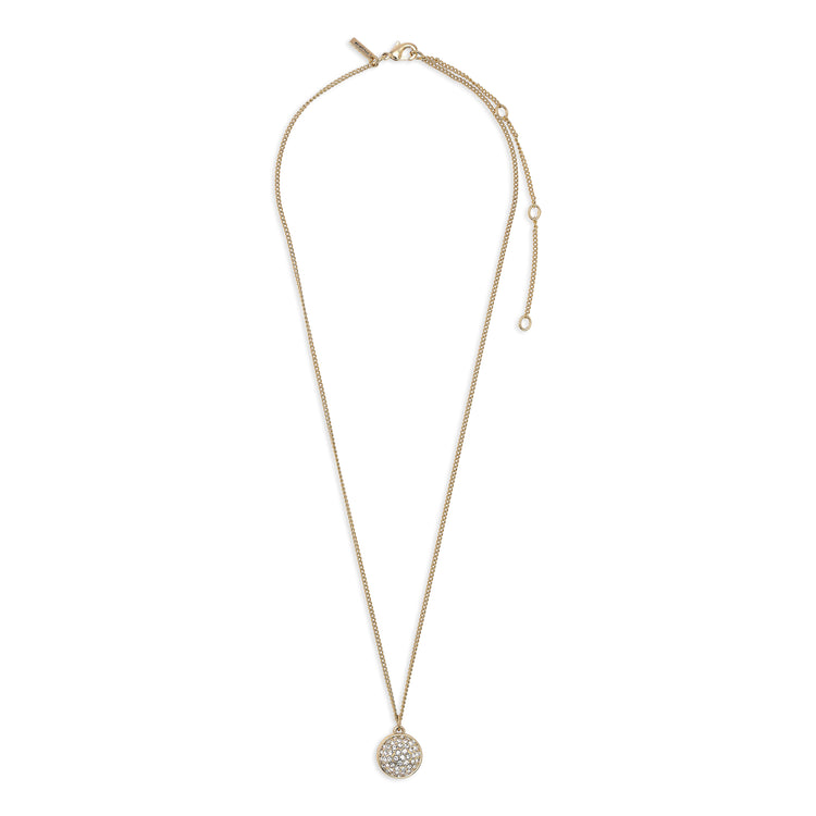 Pilgrim Halskette : Heather : Vergoldet : Kristall