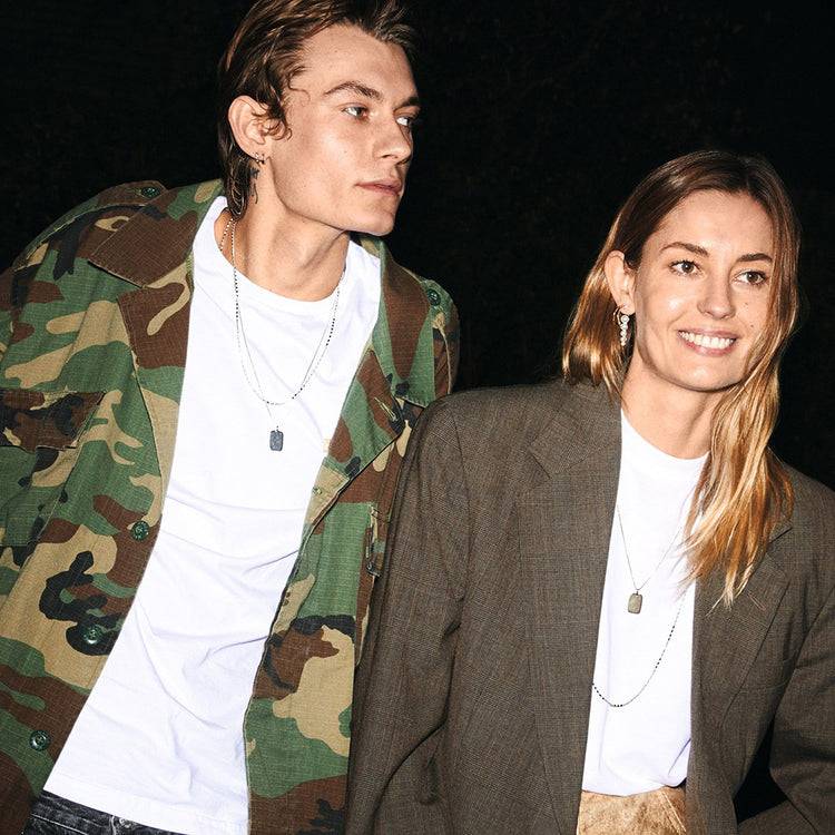 Pilgrim Halskette : Intuition : Versilbert