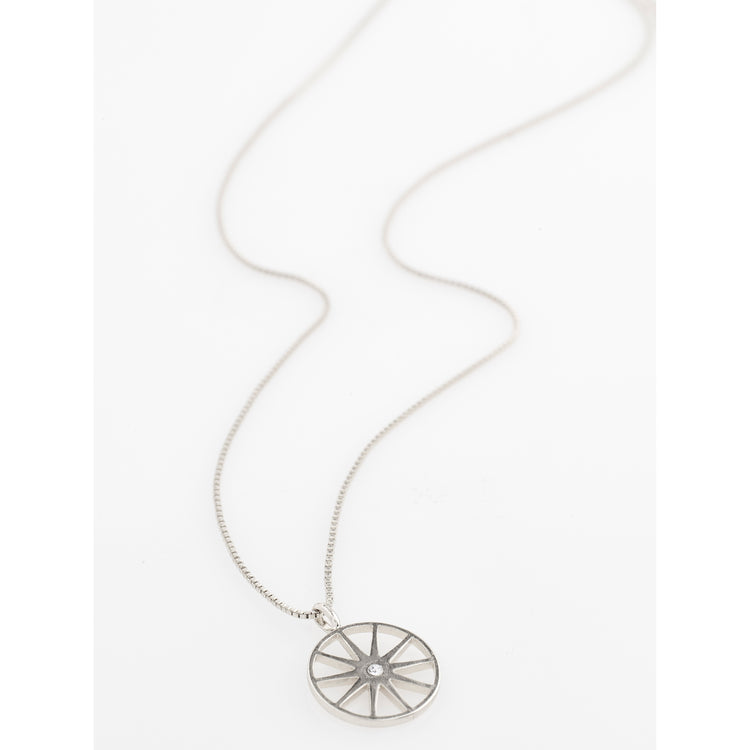 Pilgrim Halskette : Kaylee : Versilbert : Kristall