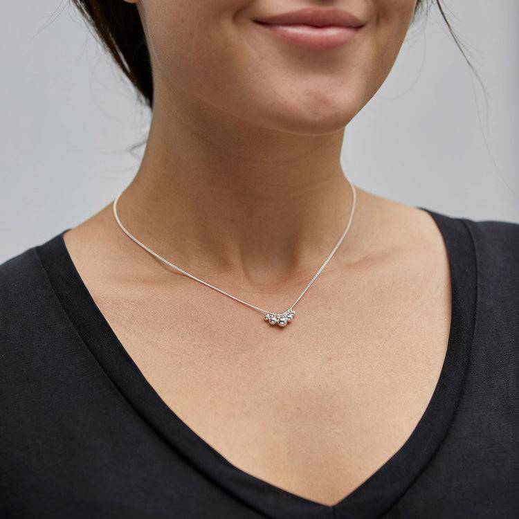 Pilgrim Halskette : Meg : Versilbert