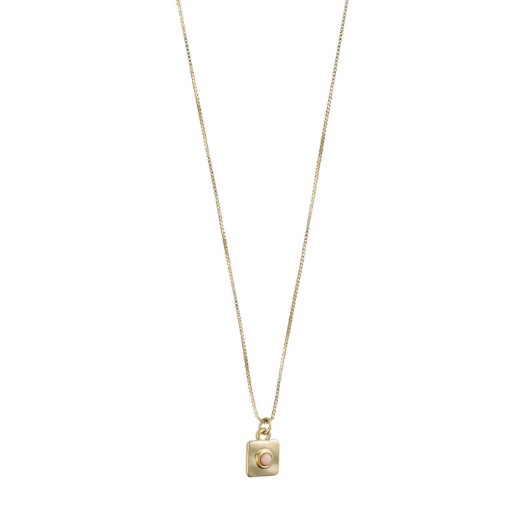 Pilgrim Halskette : Wisdom : Vergoldet : Rosa