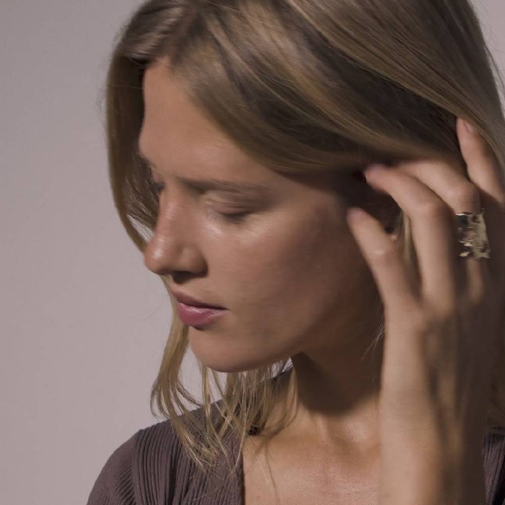 Pilgrim HAPPY Organisch Geformter Ring, Vergoldet