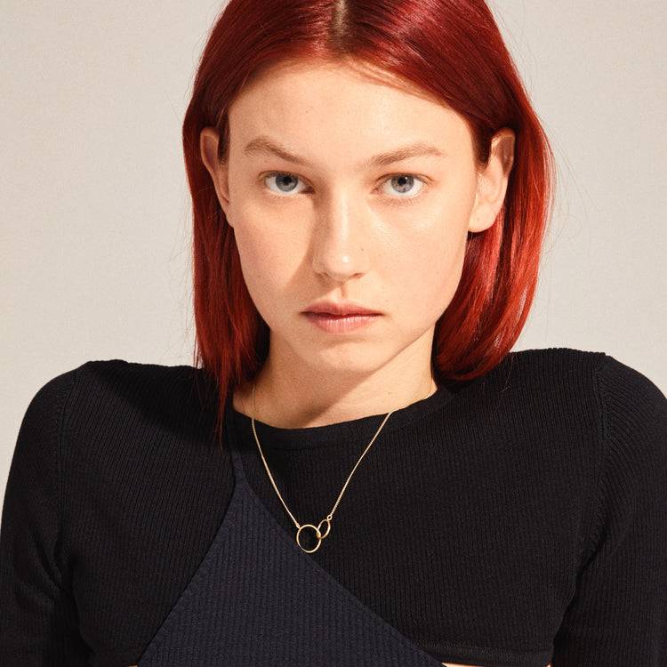 Pilgrim HARPER Recycelte Halskette, Vergoldet