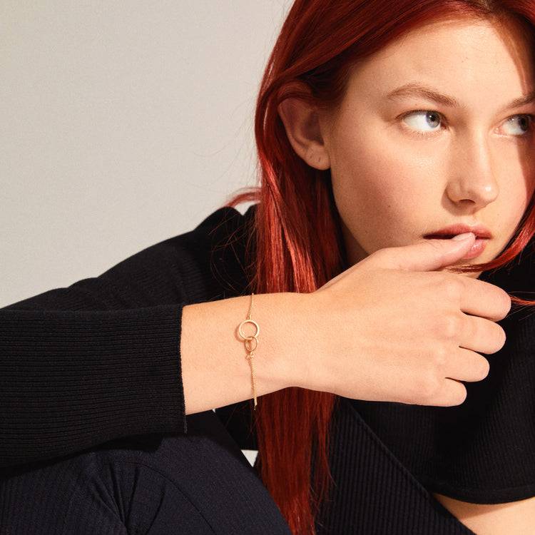 Pilgrim HARPER Recyceltes Armband, Vergoldet