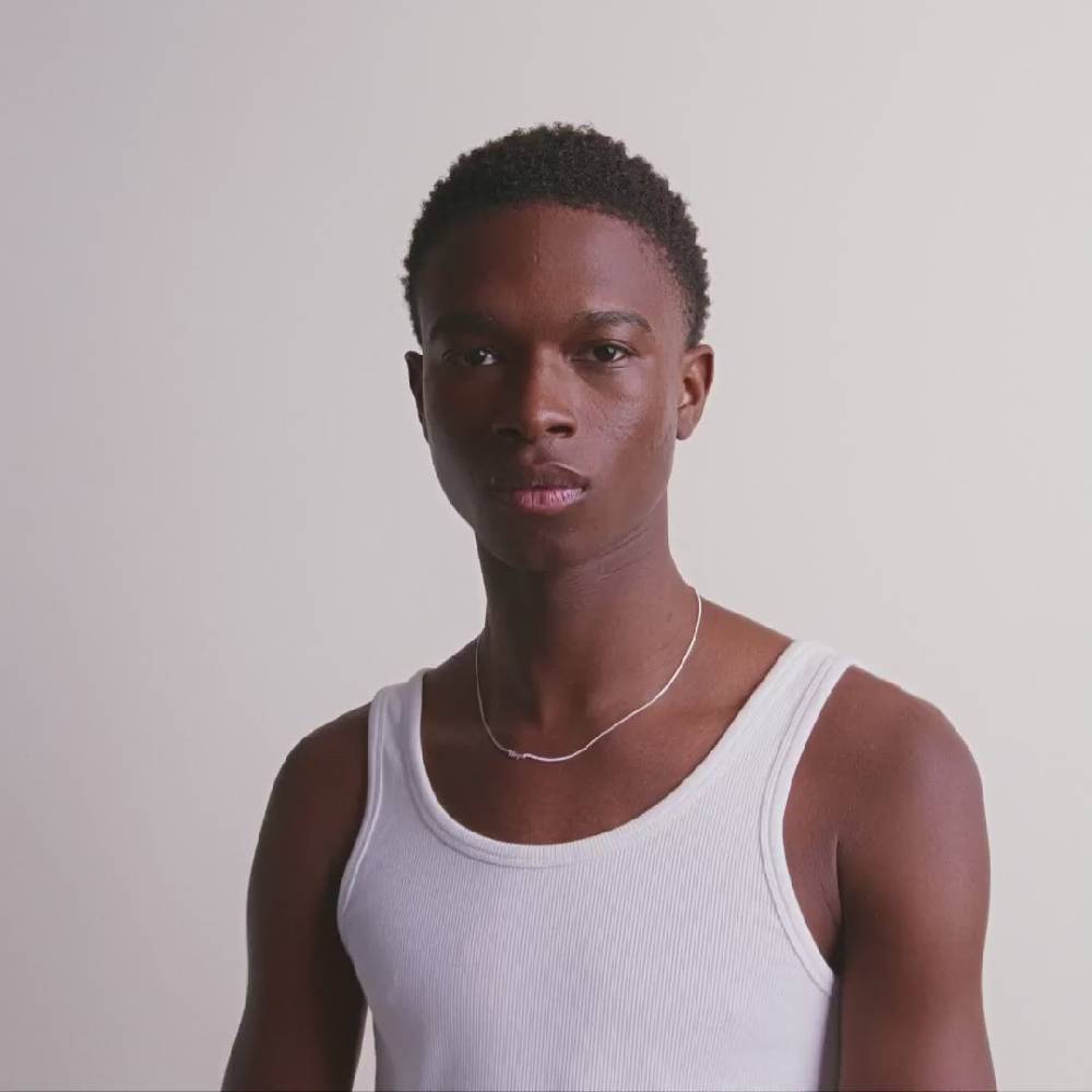 Pilgrim HOPE Recycelte Halskette Versilbert