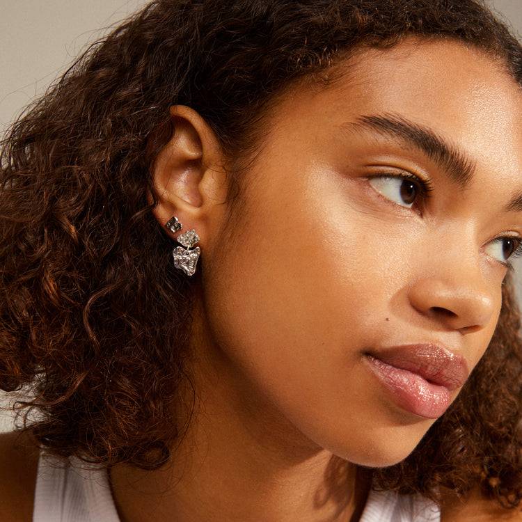 Pilgrim HORIZON Ohrringe, Versilbert