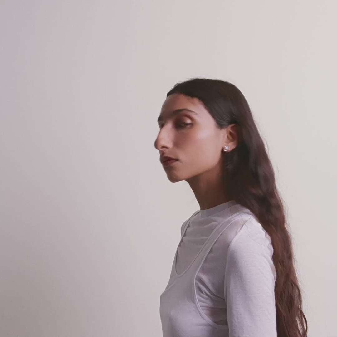 Pilgrim INAYA Recycelte Ohrringe Versilbert