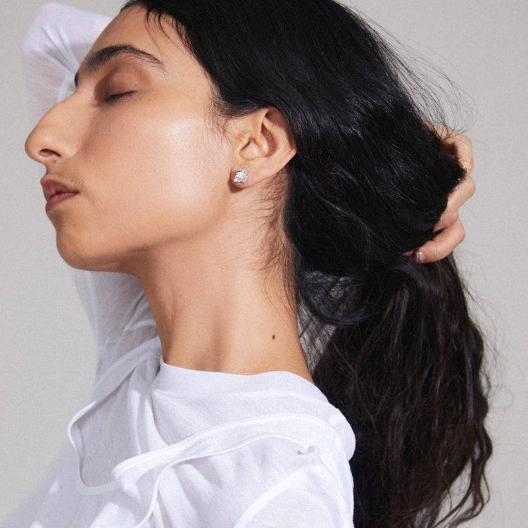 Pilgrim INAYA Recycelte Ohrringe Versilbert