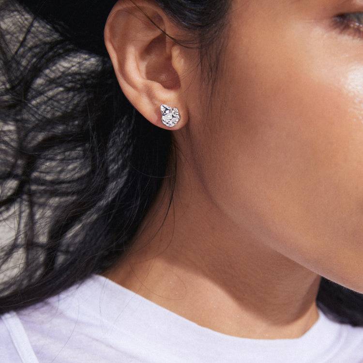 Pilgrim INAYA Recycelte Ohrringe Versilbert