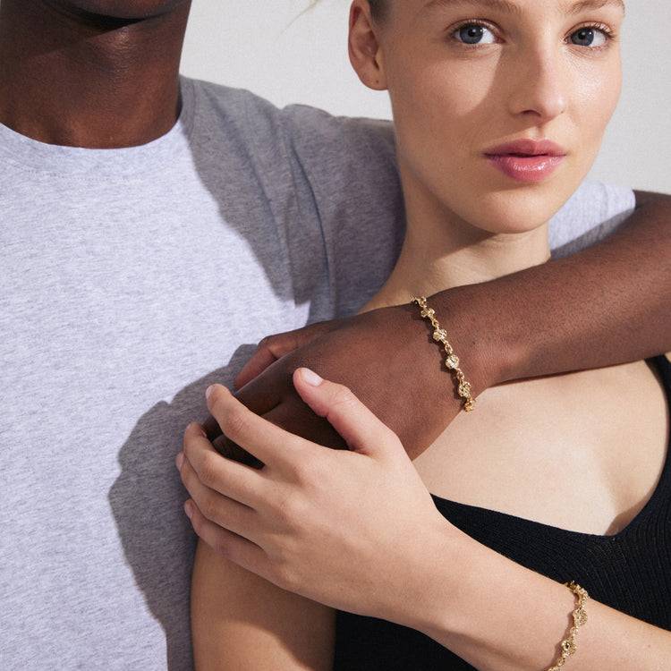 Pilgrim INAYA Recyceltes Armband Vergoldet