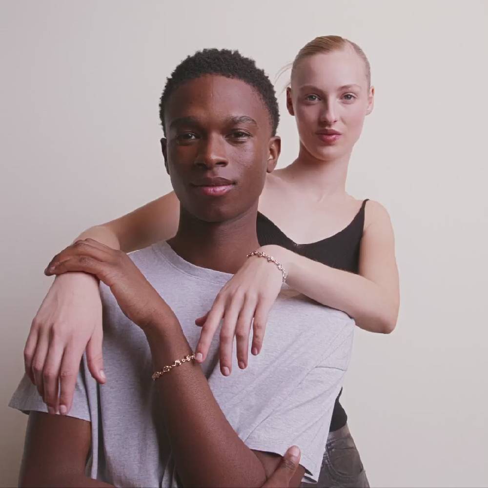 Pilgrim INAYA Recyceltes Armband Versilbert