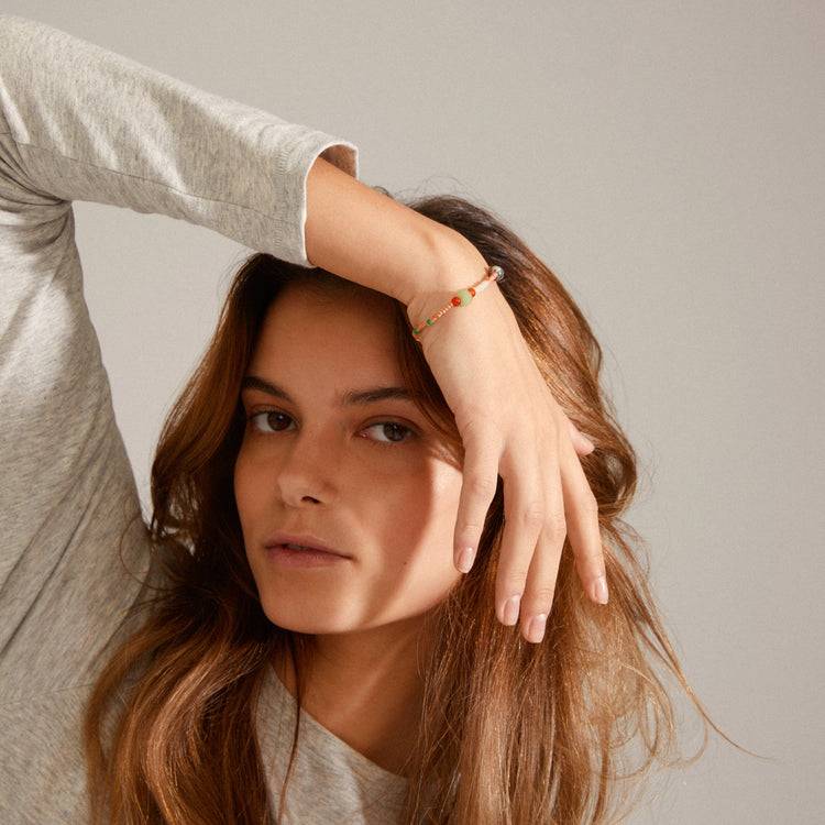 Pilgrim INDIANA Armband Pfirsichfarben