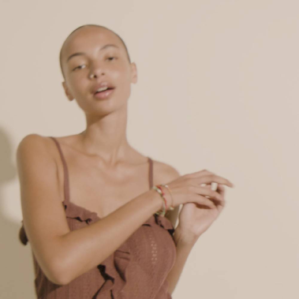 Pilgrim INDIANA Armband Pfirsichfarben