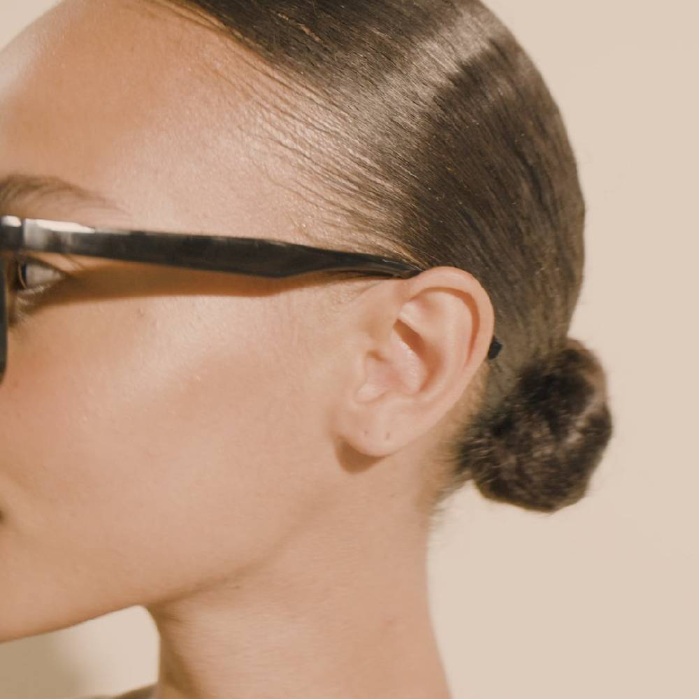 Pilgrim JAMILA Recycelte Sonnenbrille Schwarz