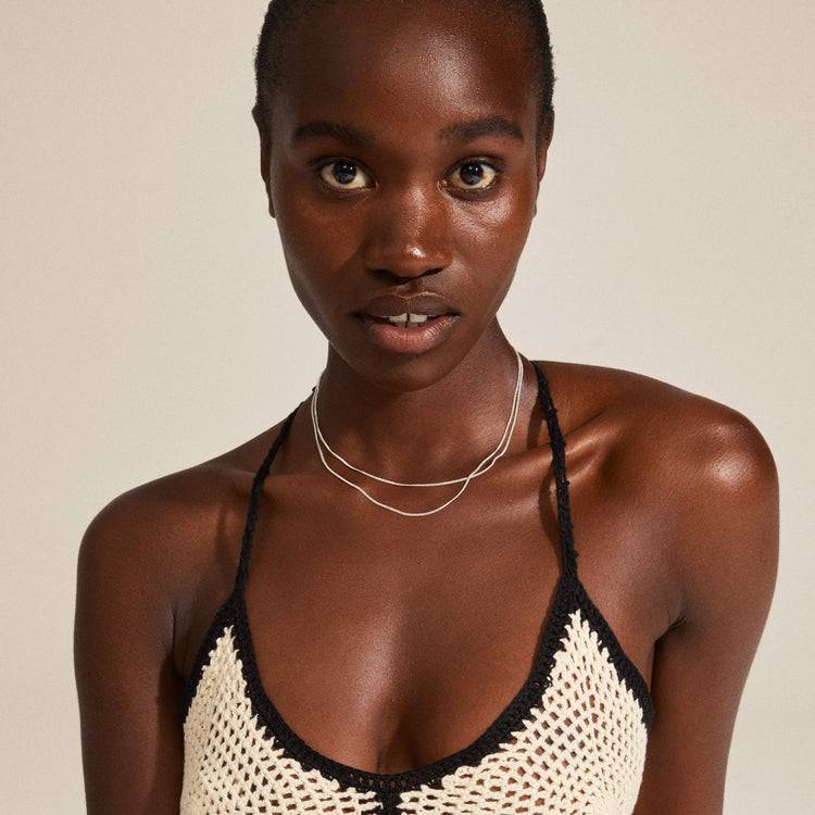 Pilgrim JOJO Recycelte 2-in-1-Halskette, Versilbert