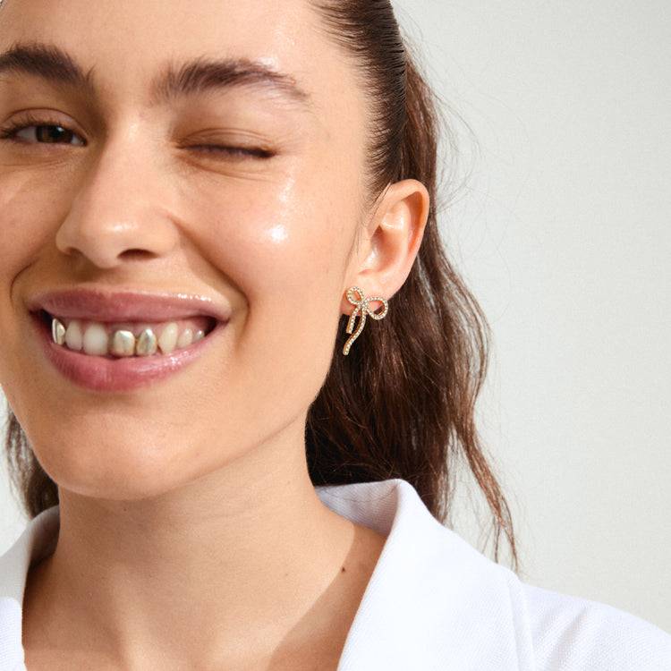 Pilgrim JOLANTA Recycelte Ohrringe Vergoldet