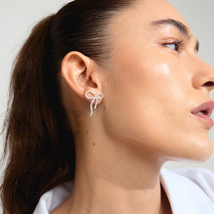 Pilgrim JOLANTA Recycelte Ohrringe Versilbert