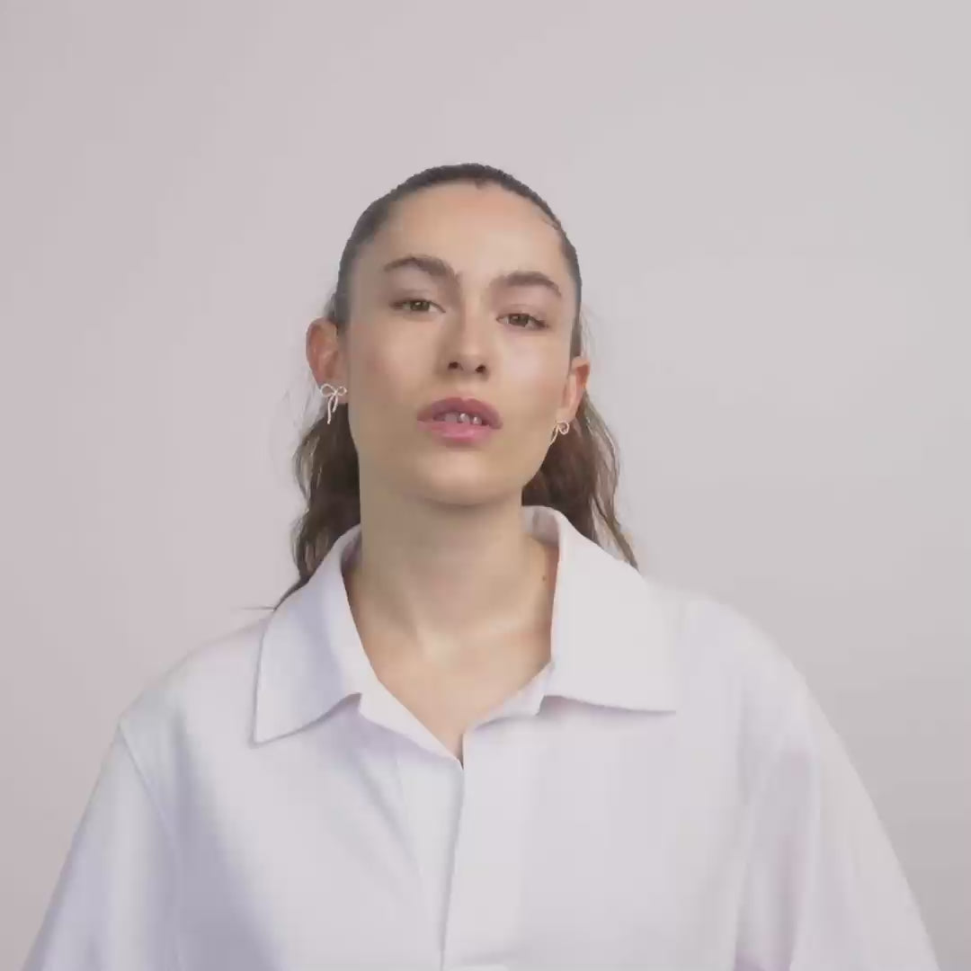 Pilgrim JOLANTA Recycelte Ohrringe Versilbert