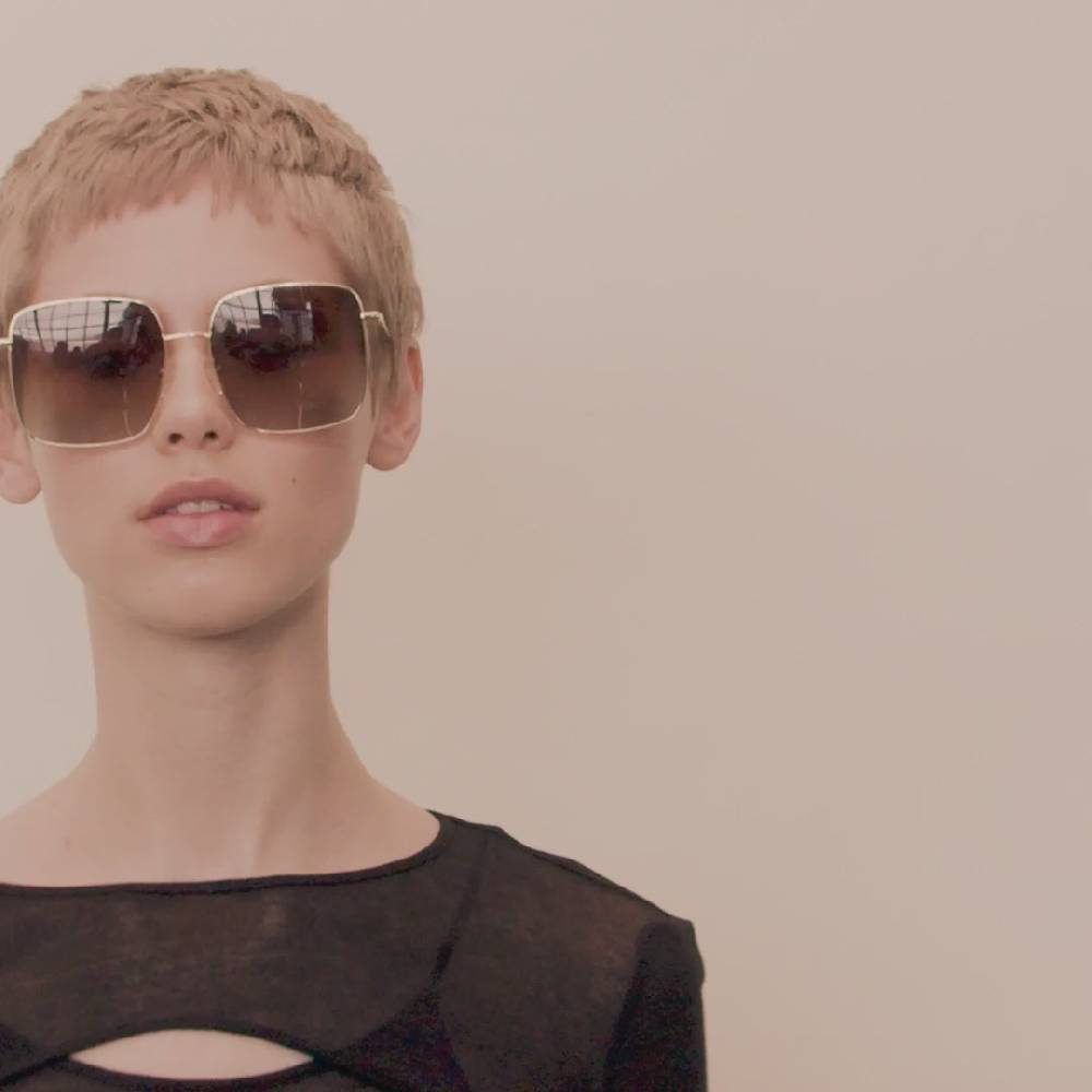 Pilgrim JONAN Sonnenbrille Braun/Gold