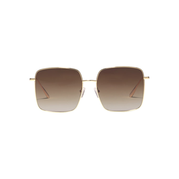 Pilgrim JONAN Sonnenbrille Braun/Gold