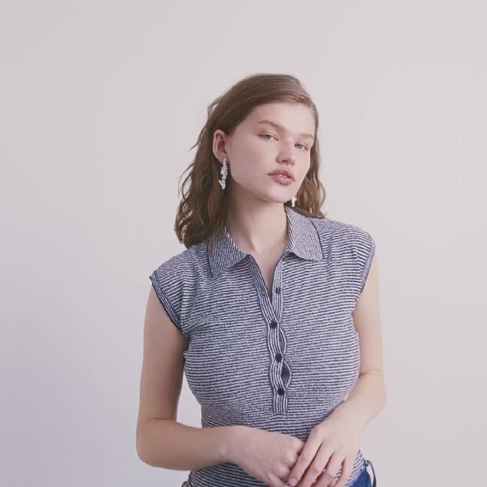 Pilgrim JUDE Recycelte Ohrringe Versilbert