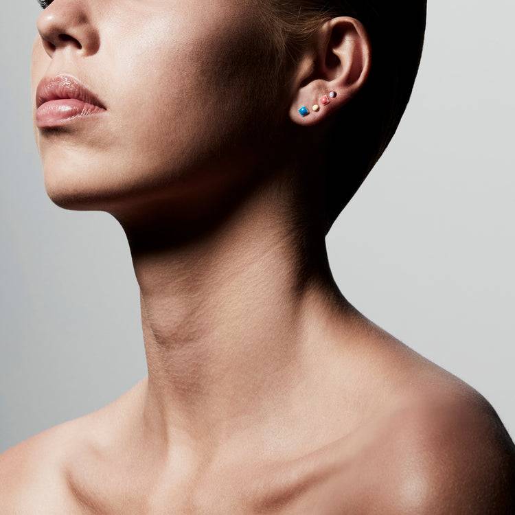 Pilgrim KIMBERLY Mehrfarbige Ohrringe, Versilbert