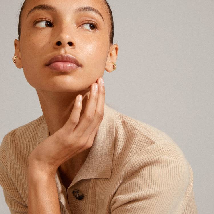 Pilgrim KINGA Recycelte Cuff-Ohrringe Vergoldet