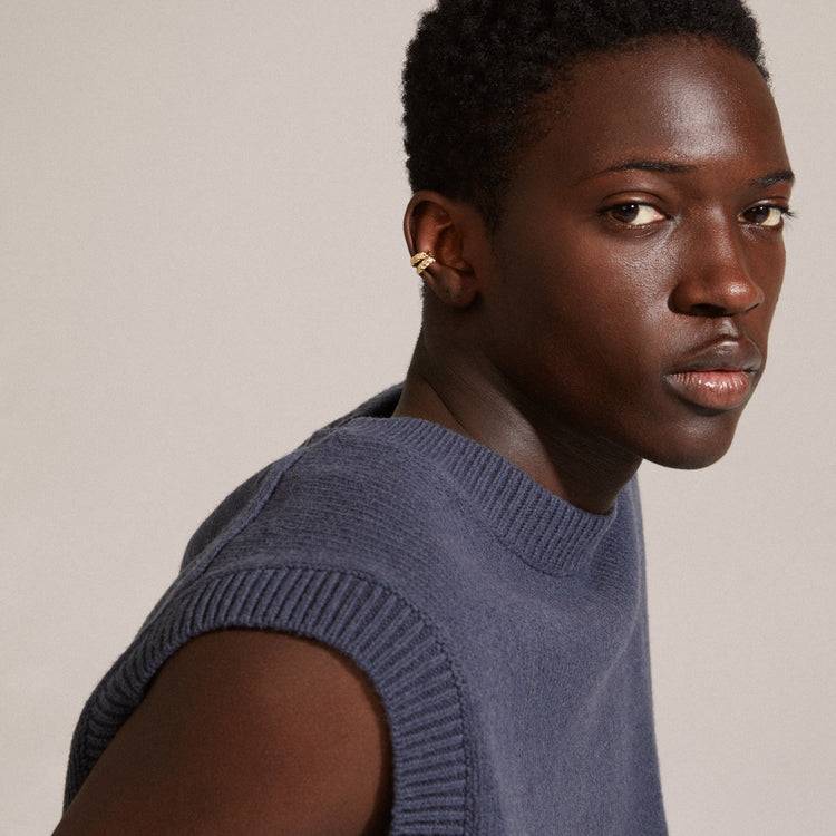 Pilgrim KINGA Recycelte Cuff-Ohrringe Vergoldet