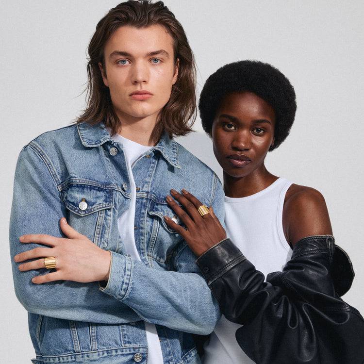 Pilgrim LAUREL Recycelter Ring Vergoldet