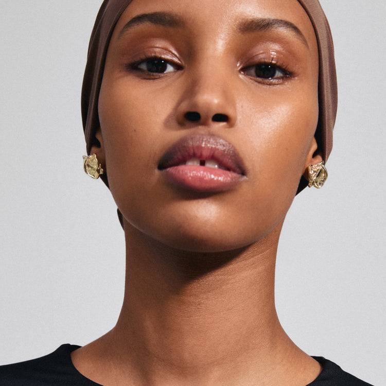 Pilgrim LAVENDER Recycelte Ohrringe Vergoldet