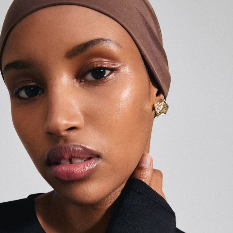 Pilgrim LAVENDER Recycelte Ohrringe Vergoldet