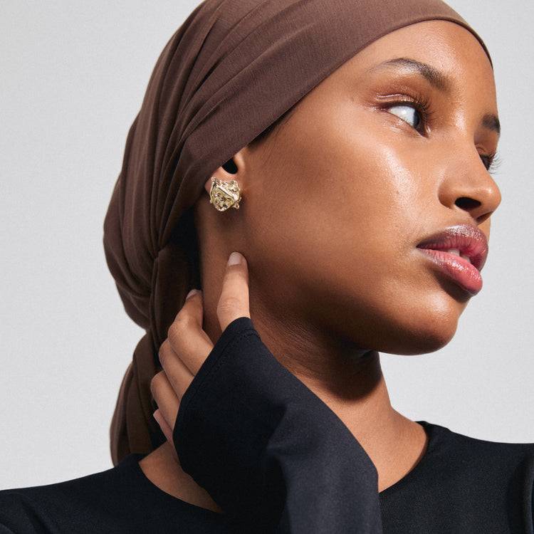 Pilgrim LAVENDER Recycelte Ohrringe Vergoldet