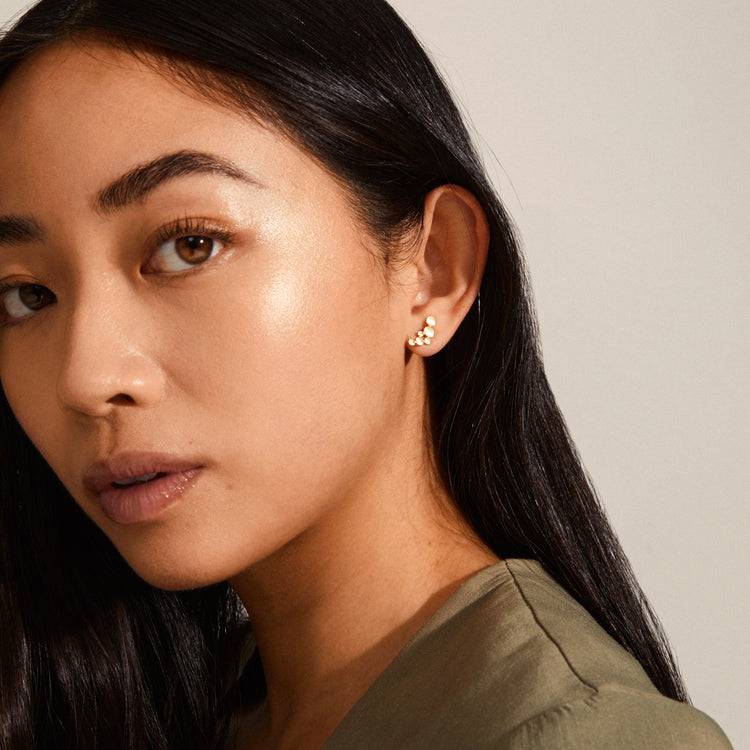 Pilgrim LEAH Recycelter Ohrring, Vergoldet