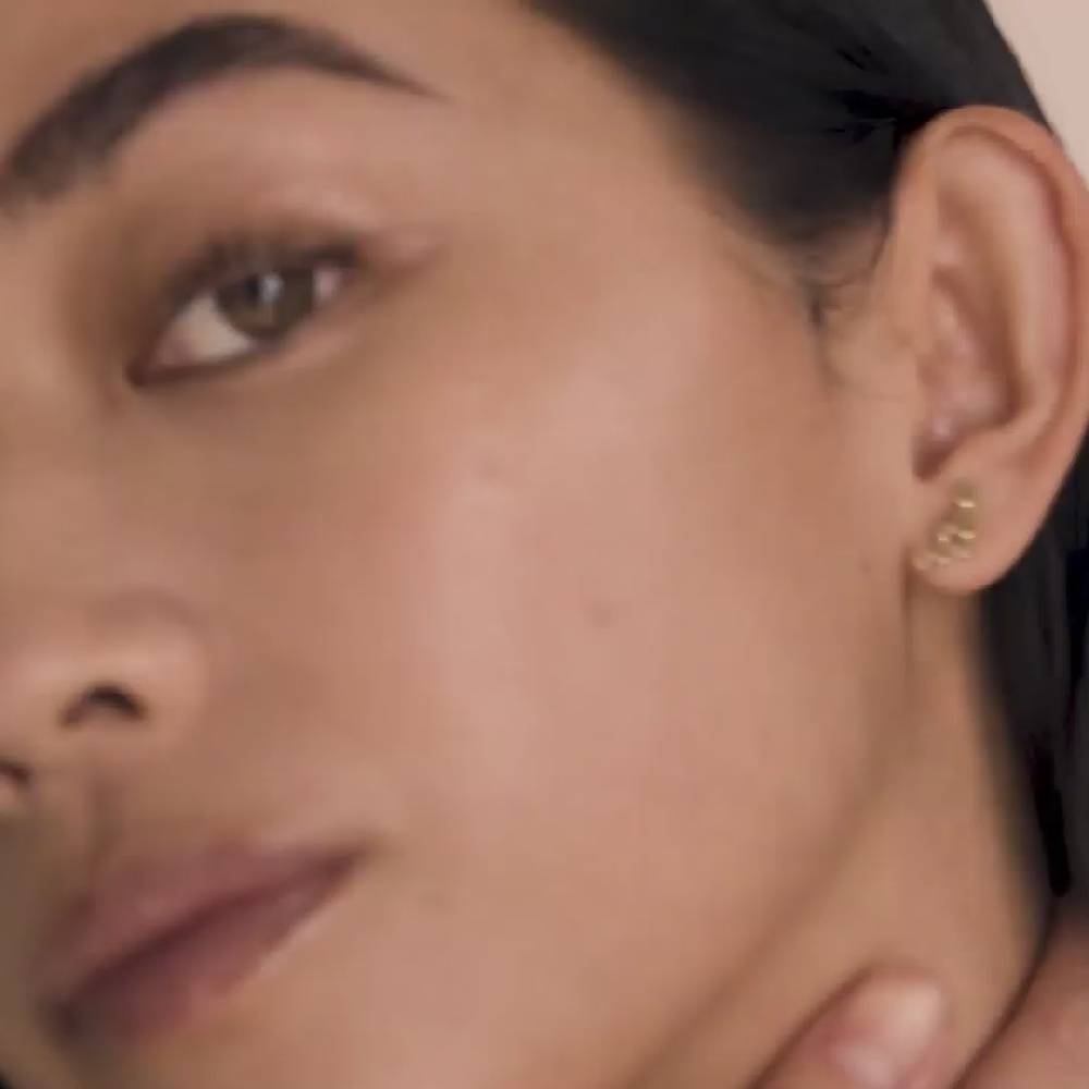 Pilgrim LEAH Recycelter Ohrring, Vergoldet