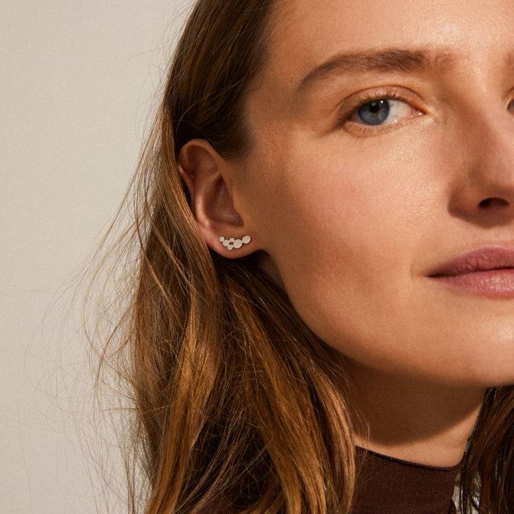 Pilgrim LEAH Recycelter Ohrring, Versilbert