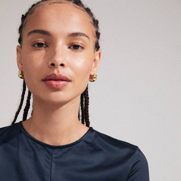 Pilgrim LIGHT Recycelte, Chunky Ohrringe Vergoldet