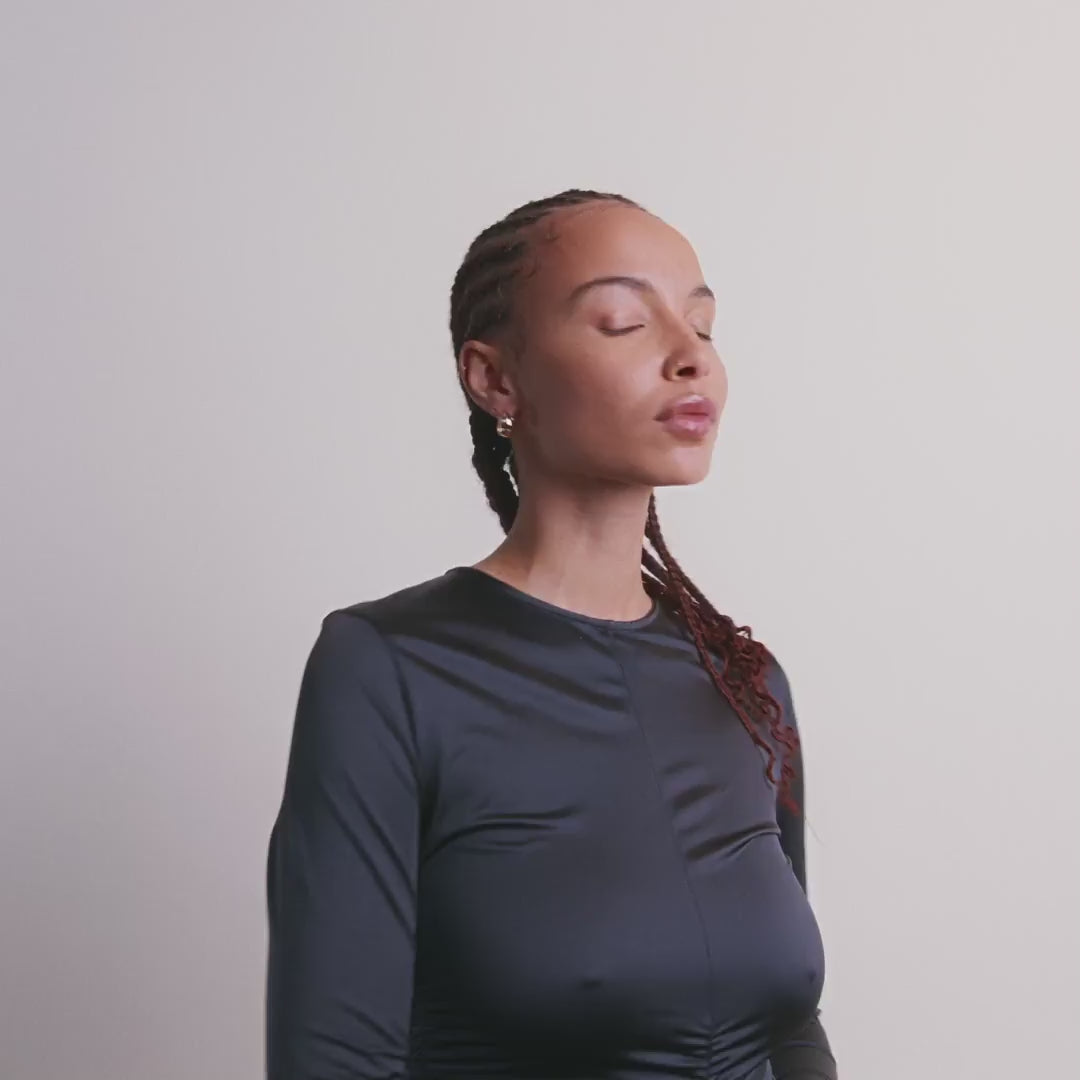 Pilgrim LIGHT Recycelte, Chunky Ohrringe Vergoldet