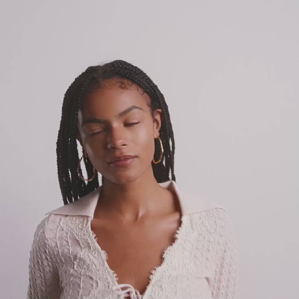 Pilgrim LIGHT Recycelte Mega-Hoops Vergoldet