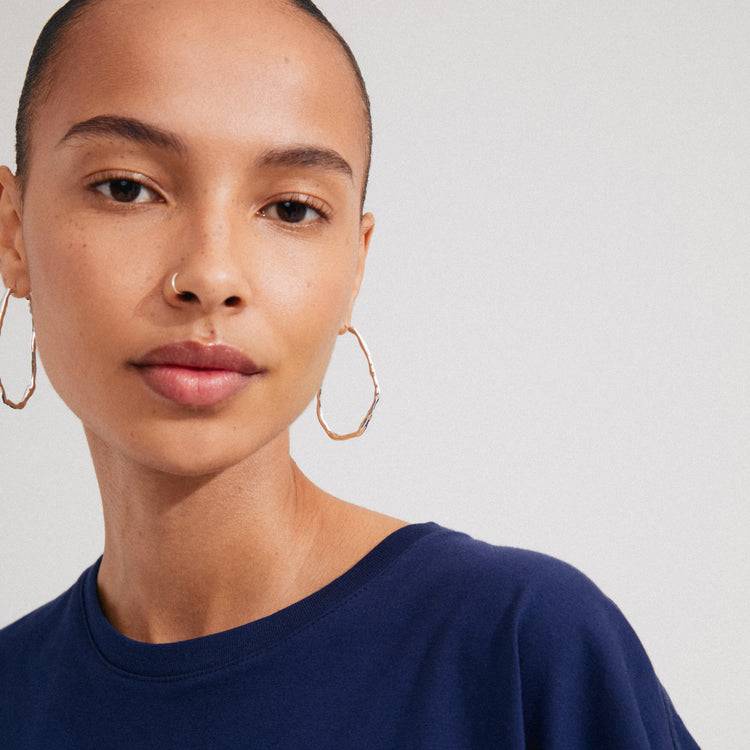 Pilgrim LIGHT Recycelte Mega-Hoops Versilbert