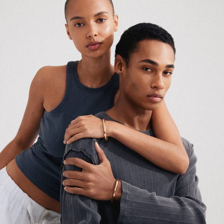 Pilgrim LIGHT Recycelter Armreif Vergoldet