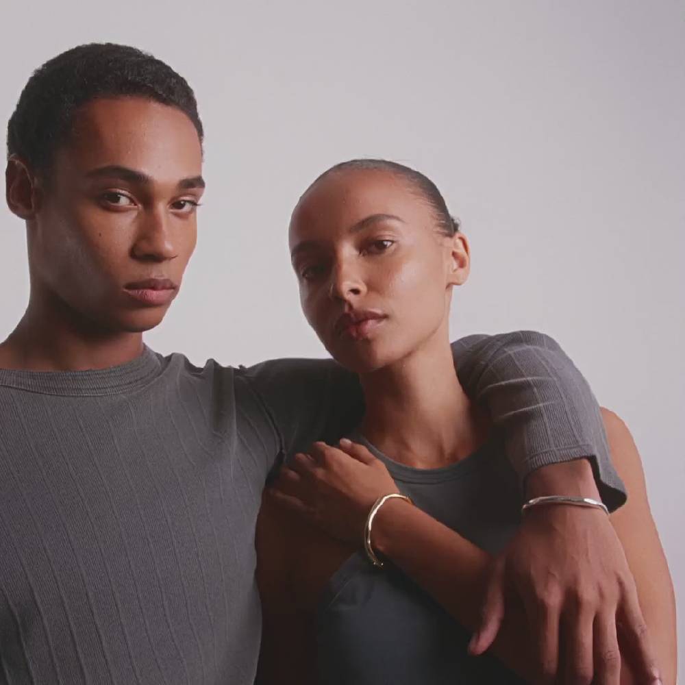 Pilgrim LIGHT Recycelter Armreif Vergoldet