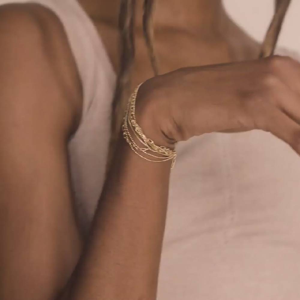 Pilgrim LILY Kettenarmband, Vergoldet