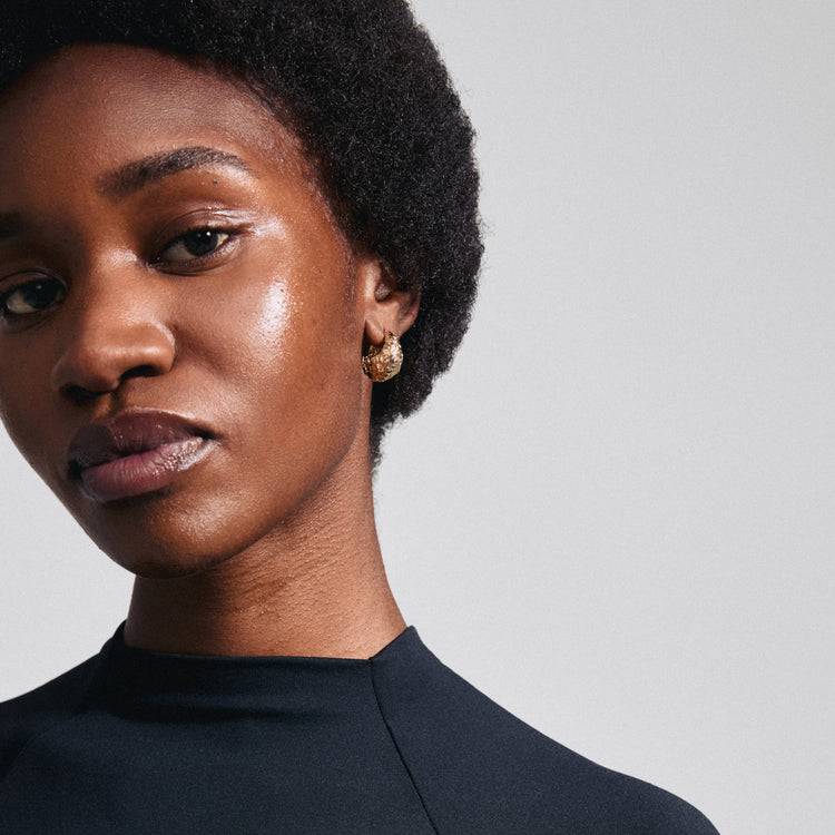 Pilgrim LINCOLN Recycelte Ohrringe Vergoldet