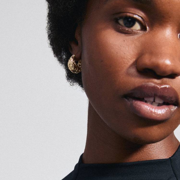 Pilgrim LINCOLN Recycelte Ohrringe Vergoldet