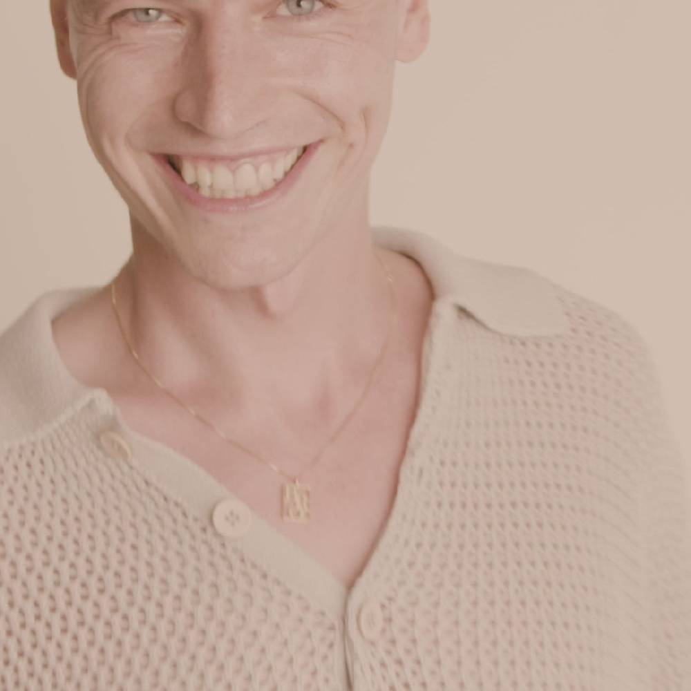 Pilgrim LOVE TAG, Recycelte BRO Halskette Vergoldet