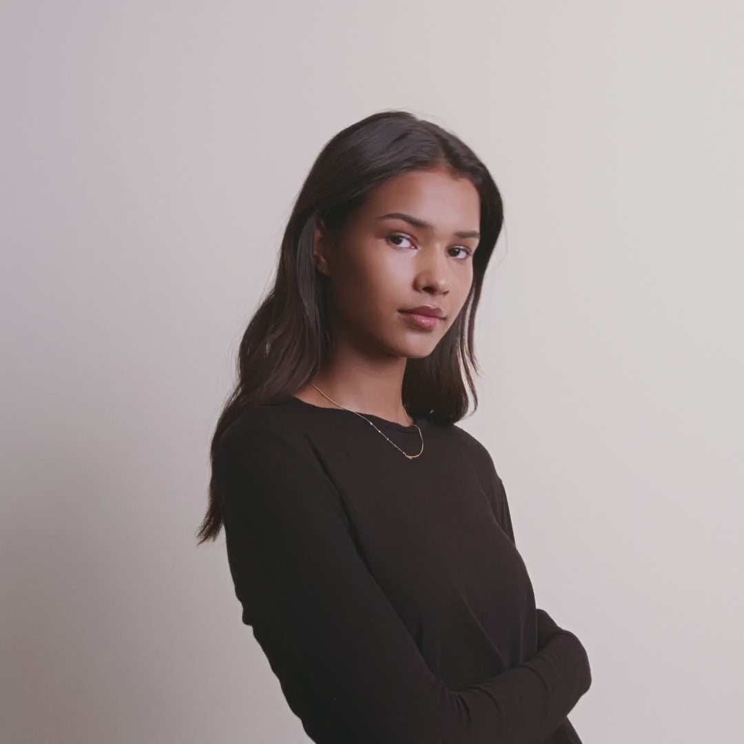 Pilgrim LUCK Recycelte Halskette Vergoldet